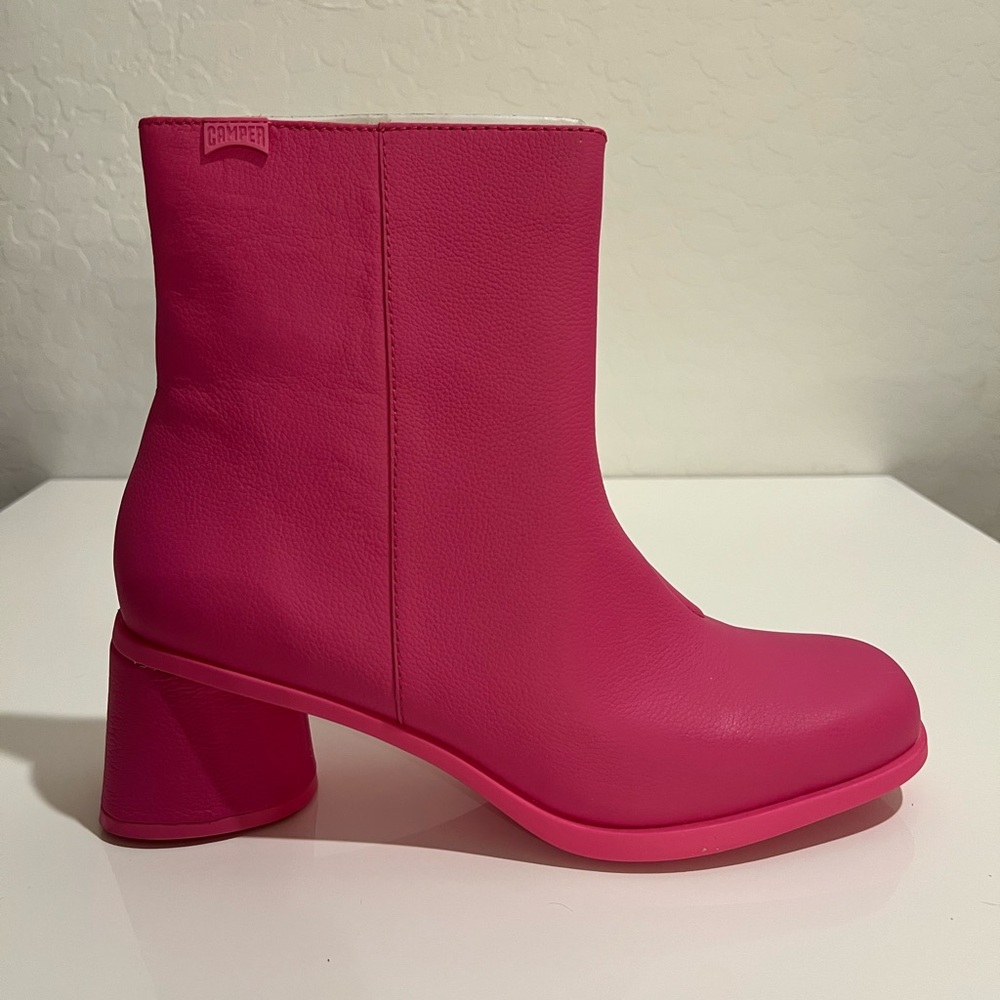 Camper Kiara Ankle Bootie - Pink